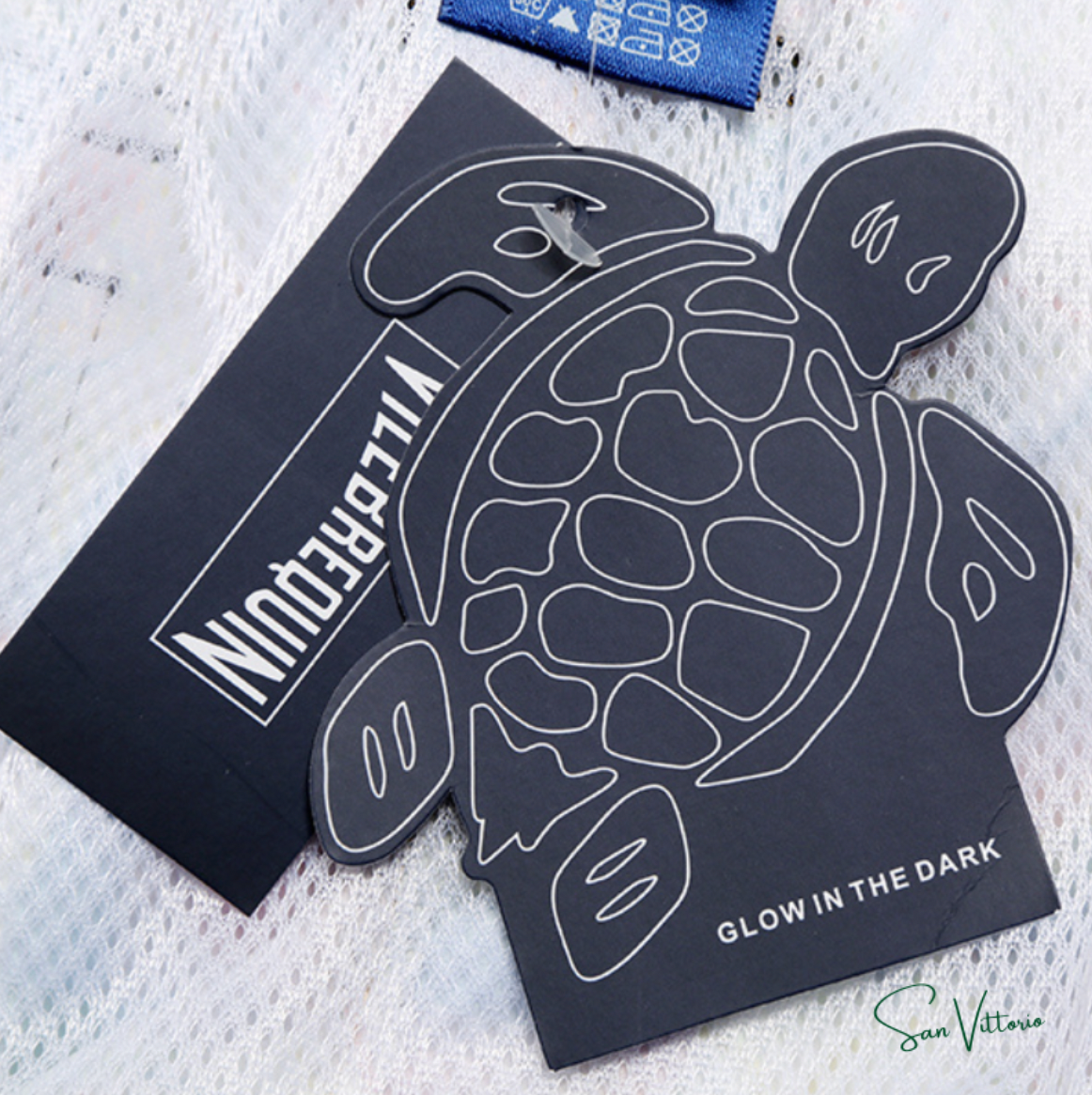 KIT Verão 1! Camiseta "Double Hearts" CDG + Shorts "Micro Poulpes" Vilebrequin