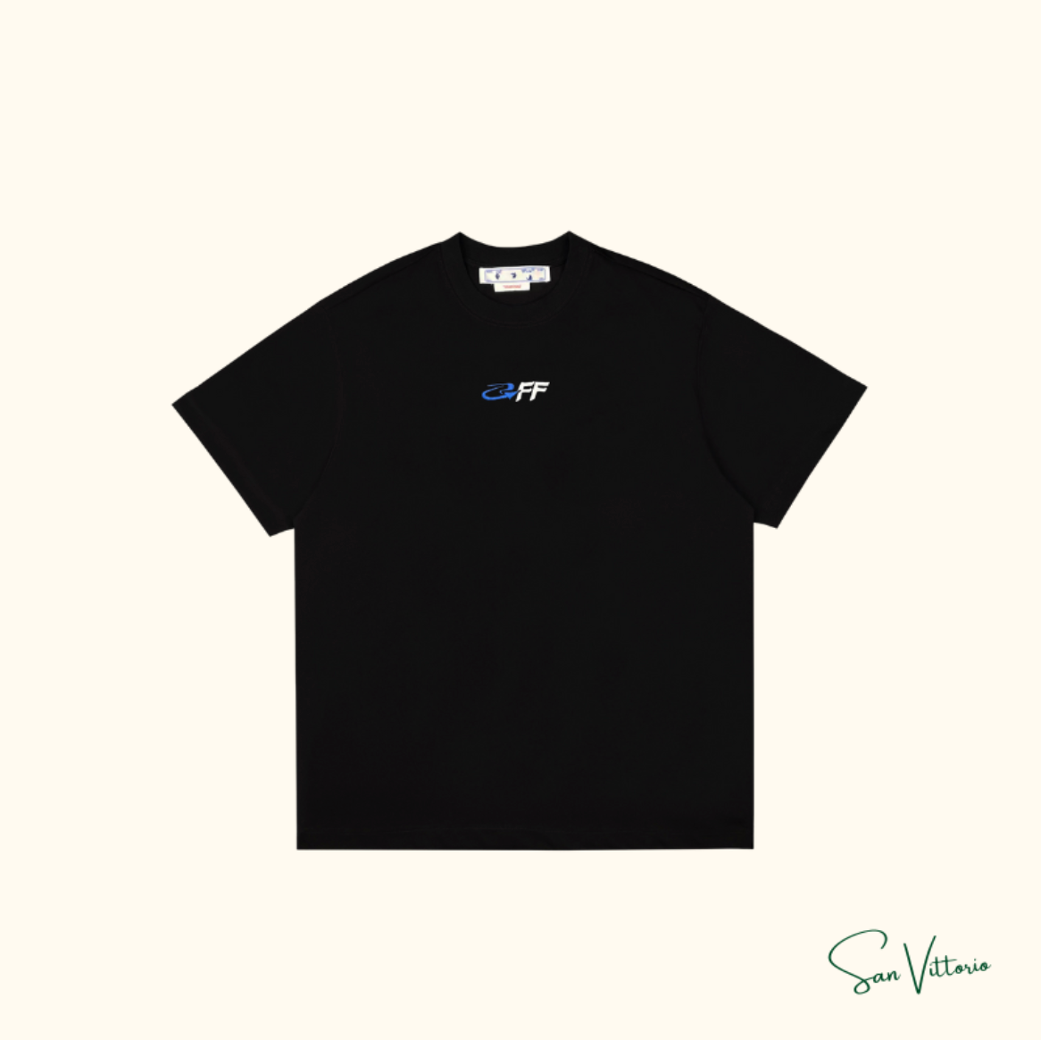 KIT! Camiseta "Opposite" Off-White + Camiseta "Play Basic" CDG Black