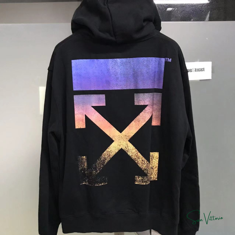 Moletom "Purple Gradient" Off-White
