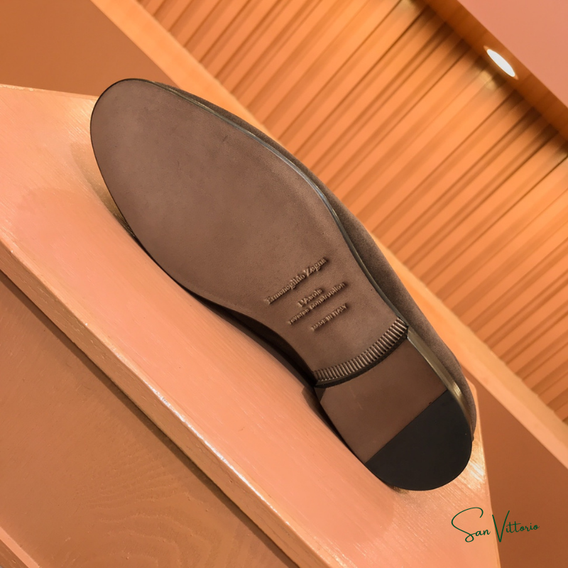 Mocassim "L'asola" Camurça Zegna