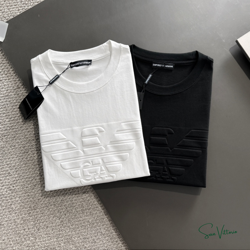 Camiseta "Relevo" Emporio Armani