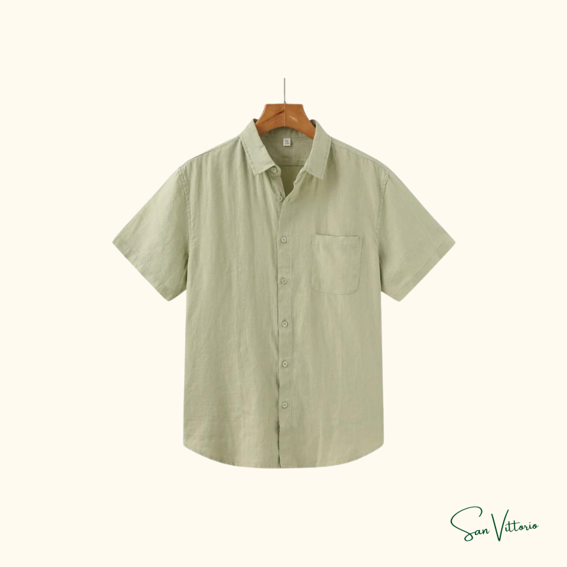 Camisa Linho Manga Curta "Cape Town" Originals SV
