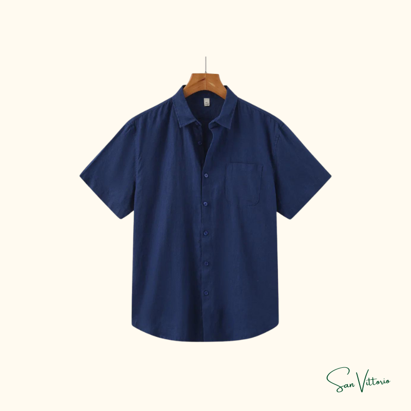 Camisa Linho Manga Curta "Cape Town" Originals SV