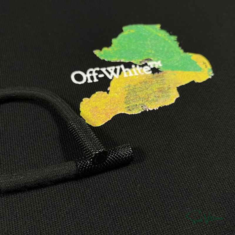 Moletom "Brush Painting" Off-White