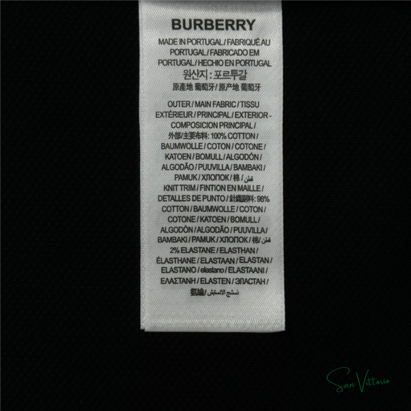Camisa Polo Burberry