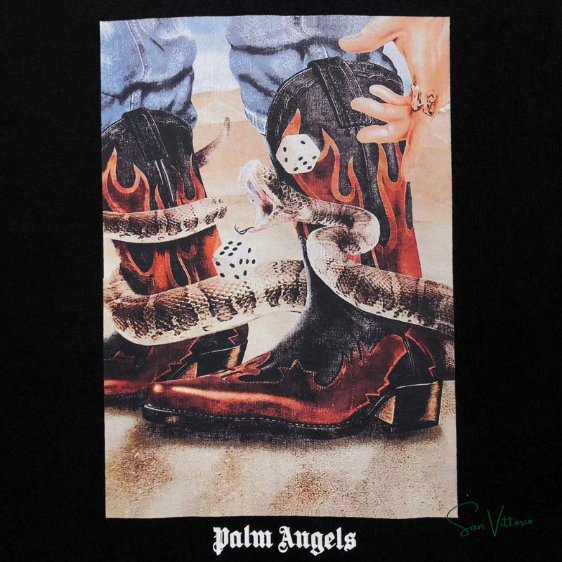 Camiseta "Snake" Palm Angels