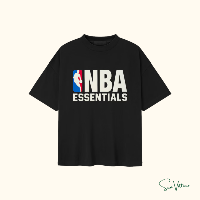 Camiseta Fear of God x NBA Black Essentials