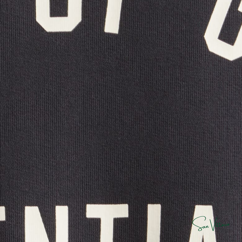 Moletom com Logo Modelagem Anos 90 Fear of God Essentials