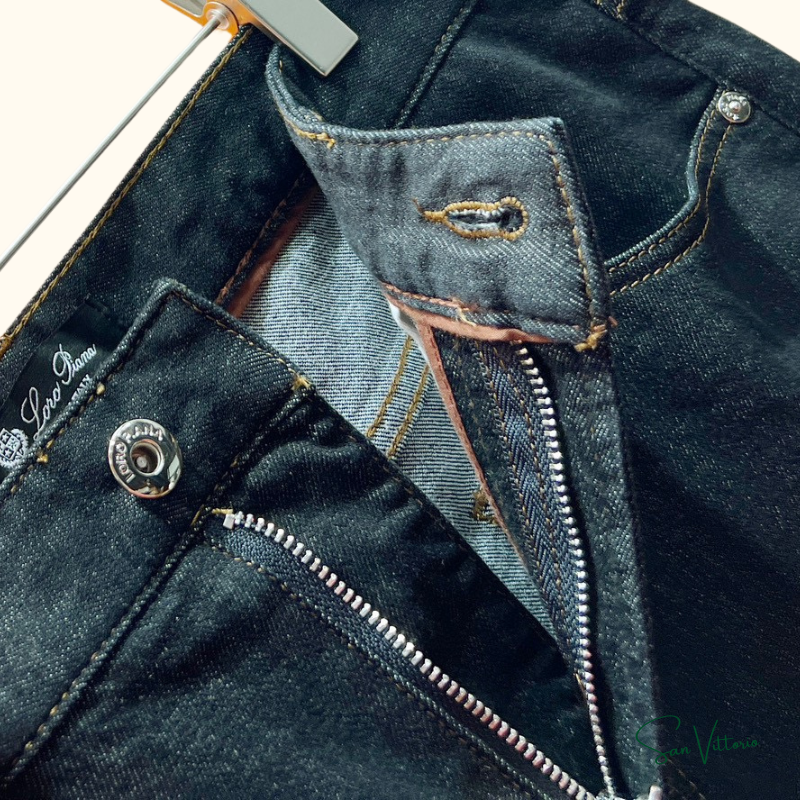 Calça Jeans Escura Loro Piana