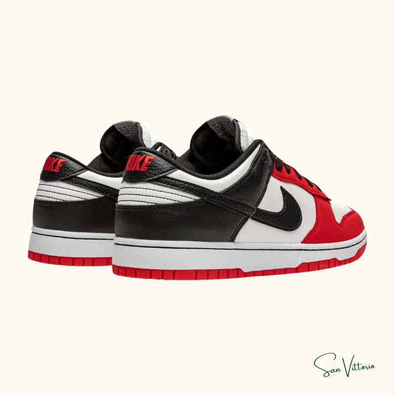 Tênis Nike Dunk Low x NBA "Chicago" Vermelho / Preto