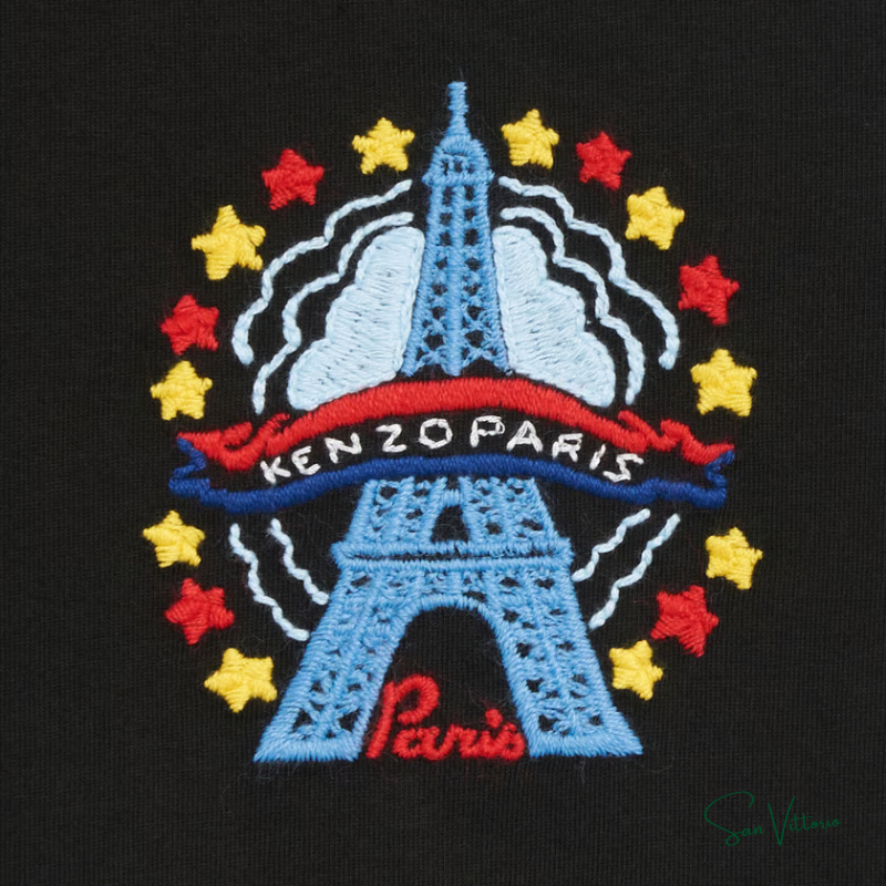 Camiseta "Paris Logo" KENZO