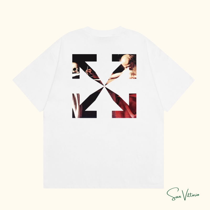 Camiseta "Caravaggio" Off-White