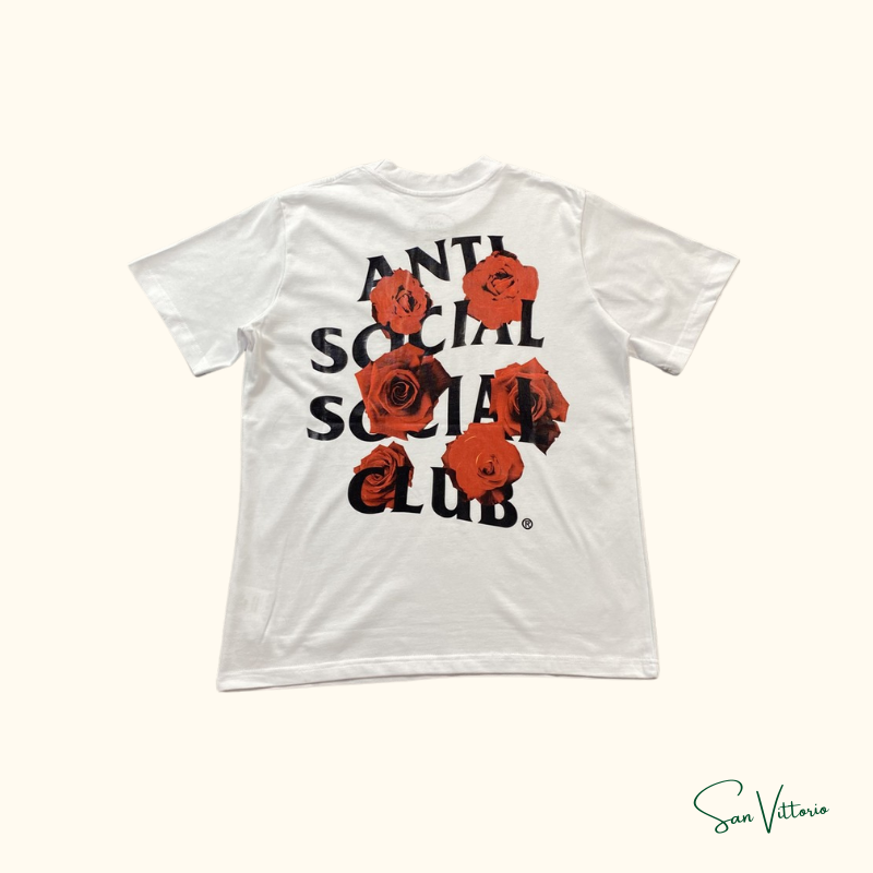 Camiseta  "Floral Rose" Anti Social Social Club