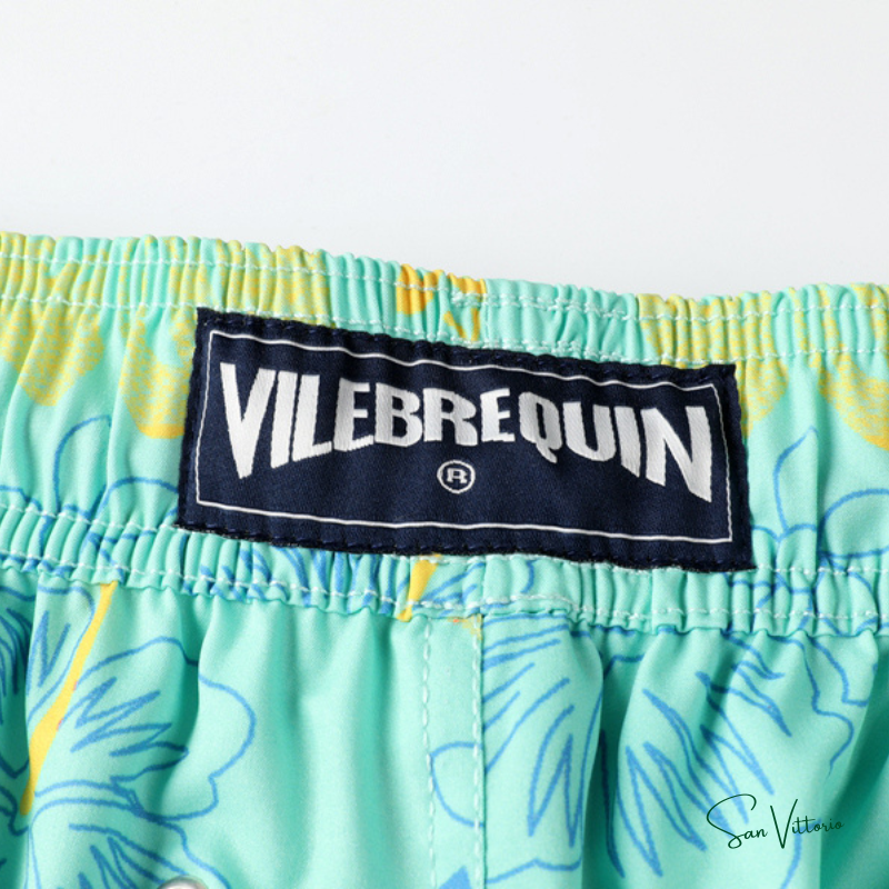 Shorts "Floral Turtle" Vilebrequin