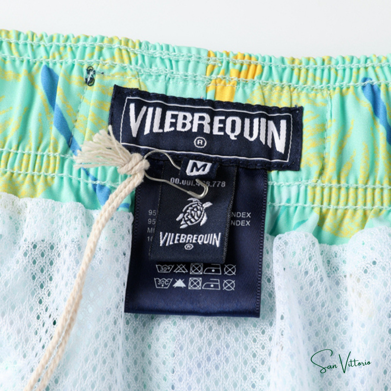 Shorts "Floral Turtle" Vilebrequin