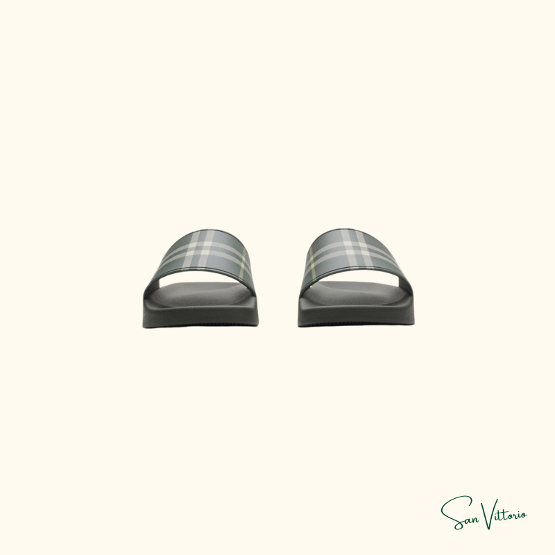 Sandália Slide "Check" Burberry
