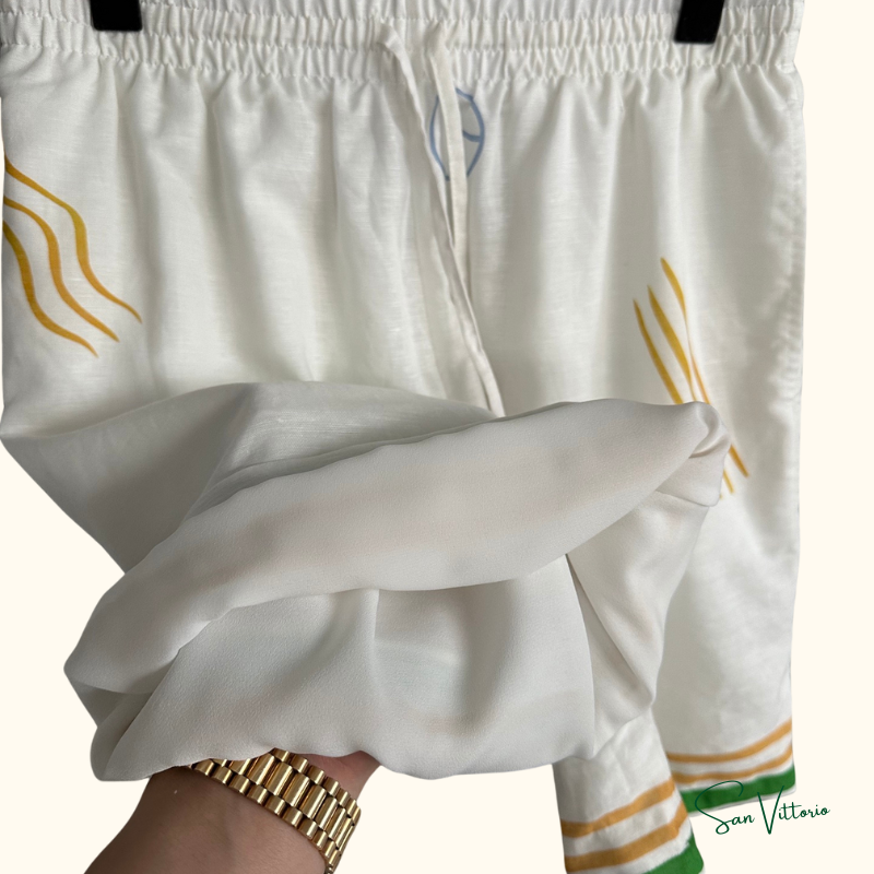 Shorts "Summer Tennis Print" Casablanca