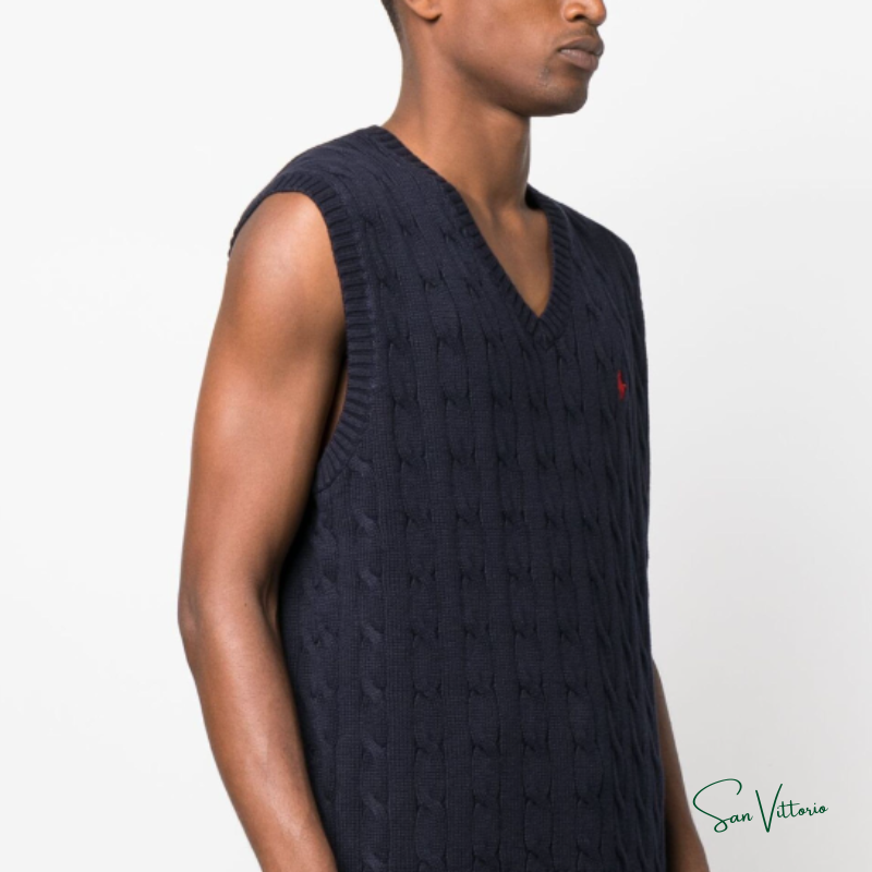 Colete Tricotado Ralph Lauren