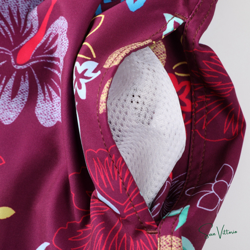 Shorts "Floral Turtle" Vilebrequin