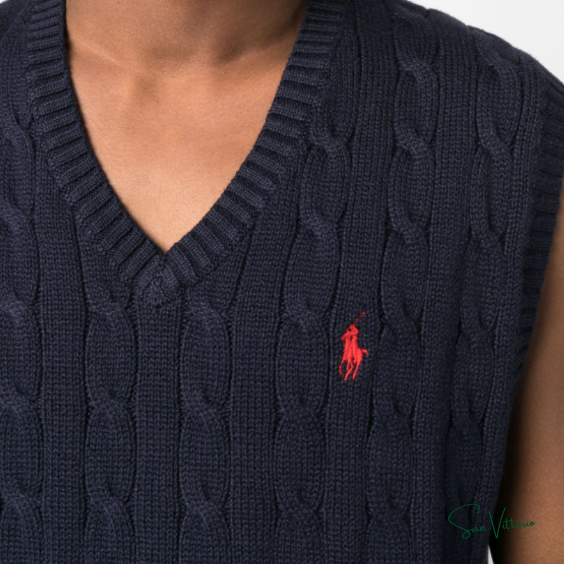 Colete Tricotado Ralph Lauren