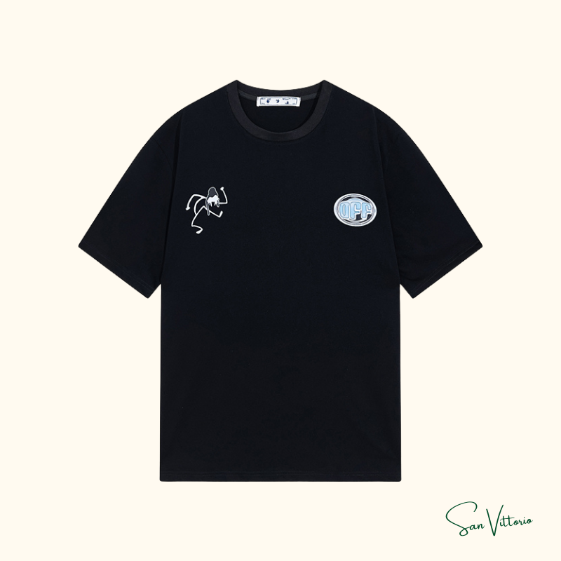 Camiseta "DJ Logo Print" Off-White