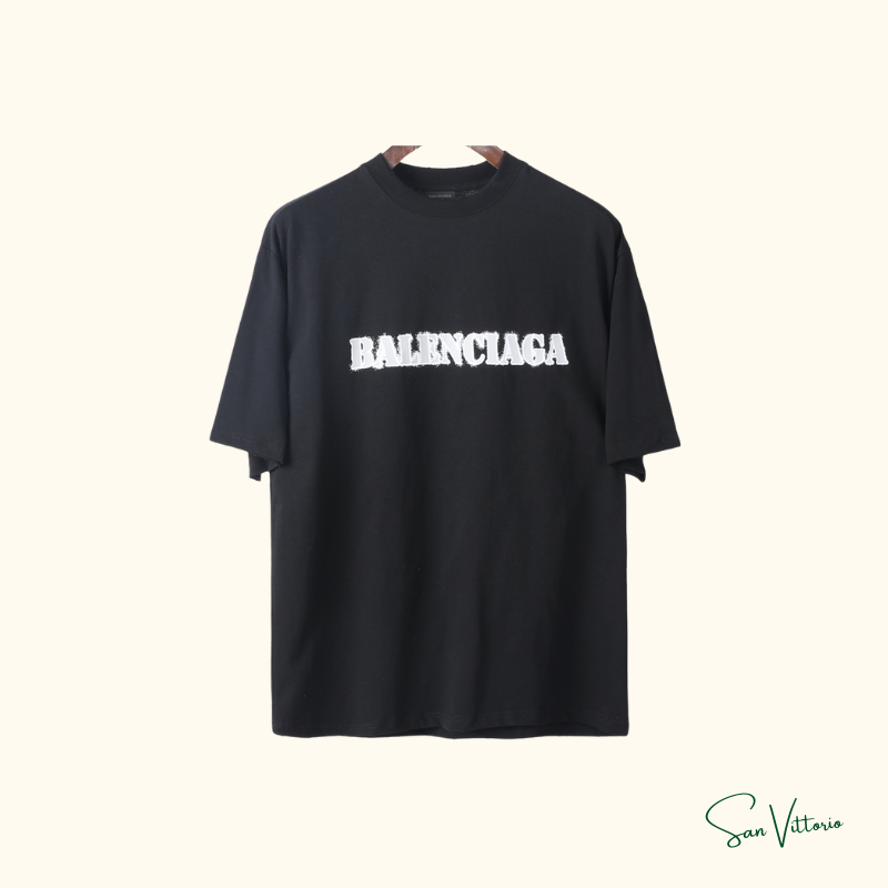 Camiseta "Vintage Logo" Balenciaga