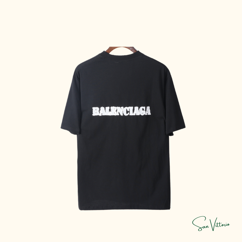 Camiseta "Vintage Logo" Balenciaga
