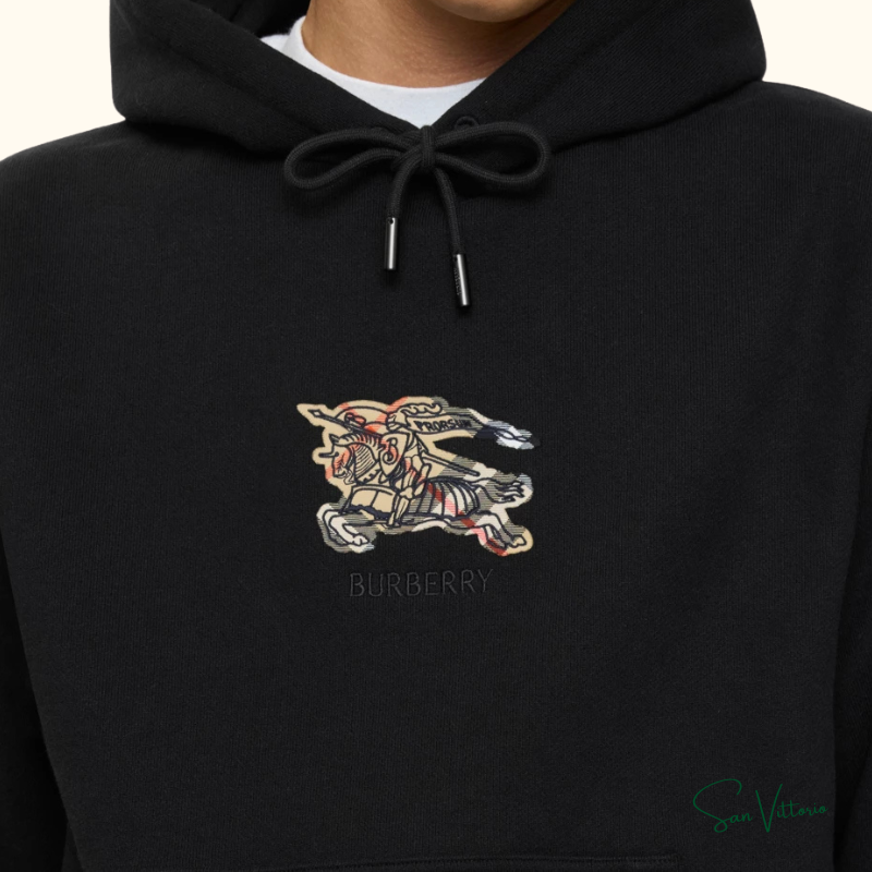 Moletom EKD Check com logo Burberry