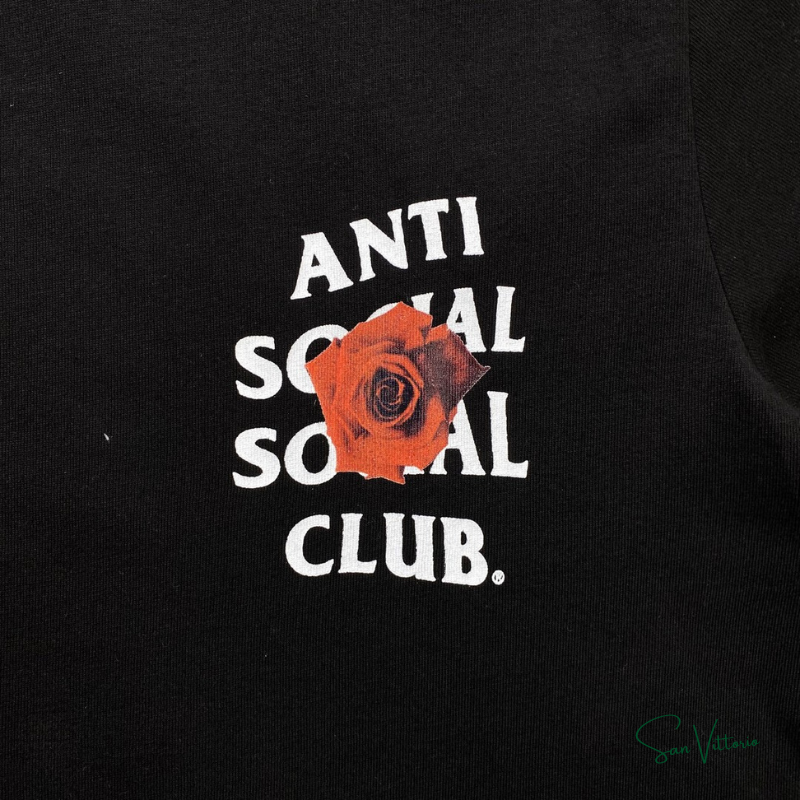 Camiseta  "Floral Rose" Anti Social Social Club