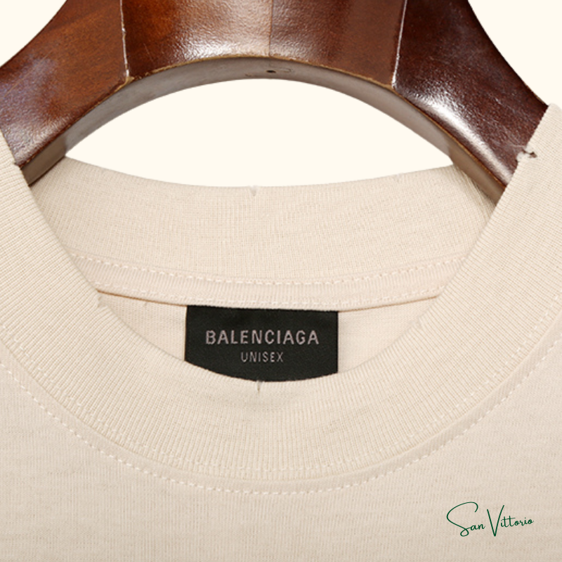 Camiseta "Vintage Logo" Balenciaga