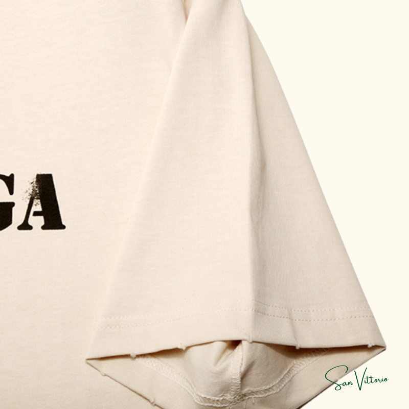 Camiseta "Vintage Logo" Balenciaga