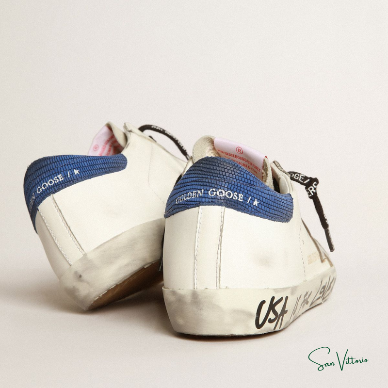 Tênis Super-Stars "USA" Golden Goose