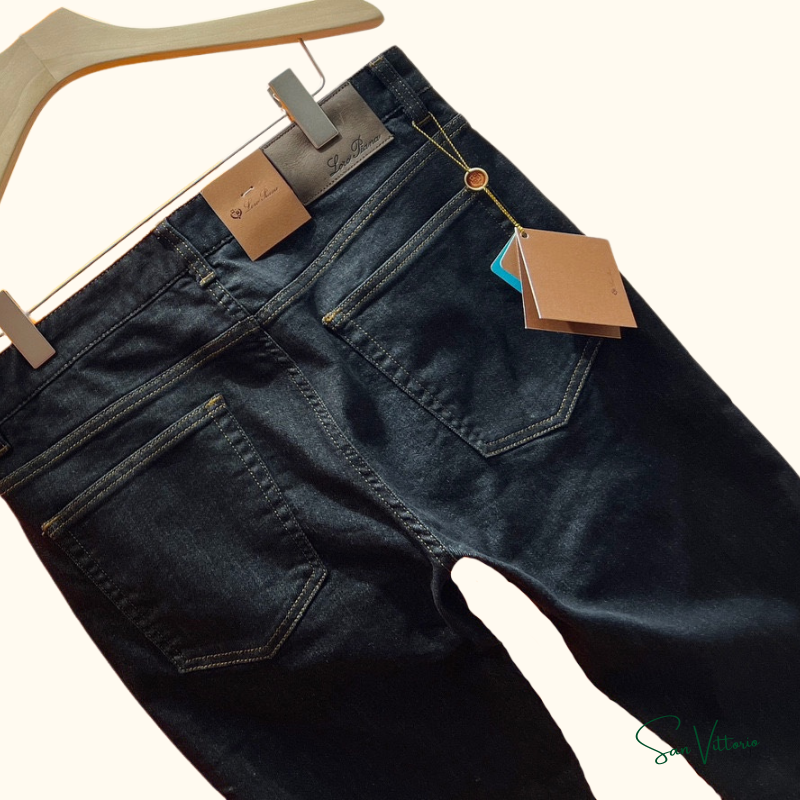 Calça Jeans Escura Loro Piana