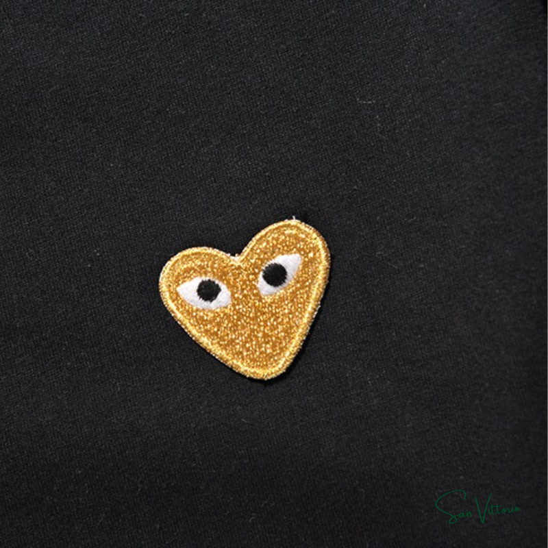 Camiseta "Gold Emblem" CDG
