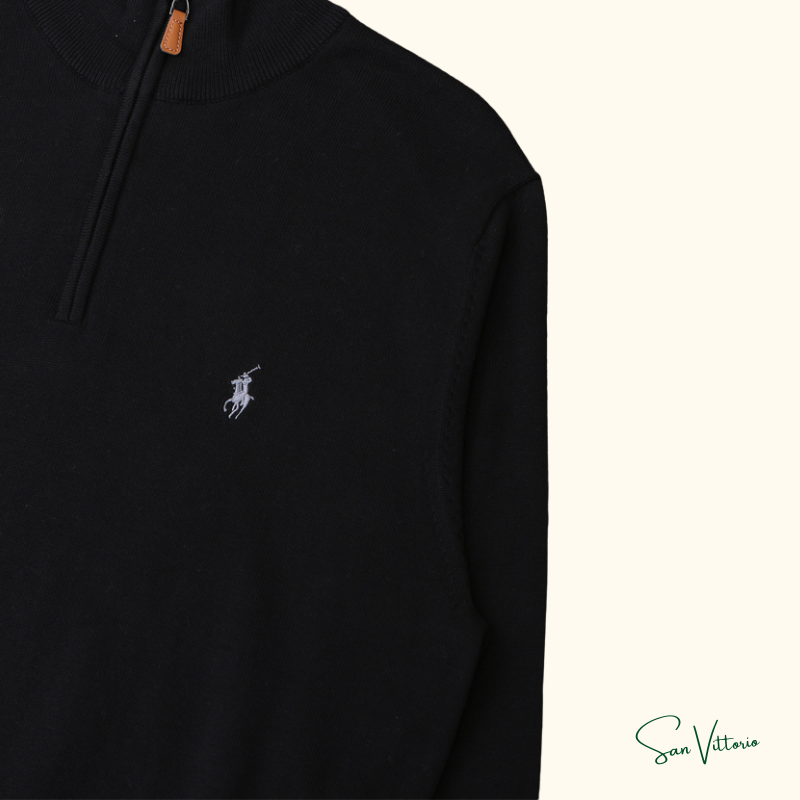 Suéter Careca Com Zíper Ralph Lauren
