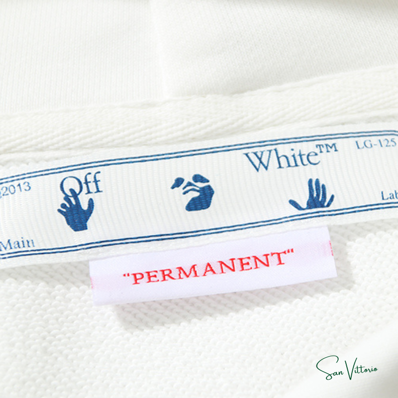 Moletom "Caravaggio Arrows" Off-white