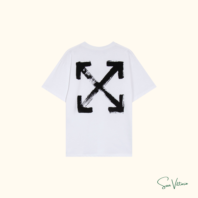 Camiseta "Paint Arrow" Off-White