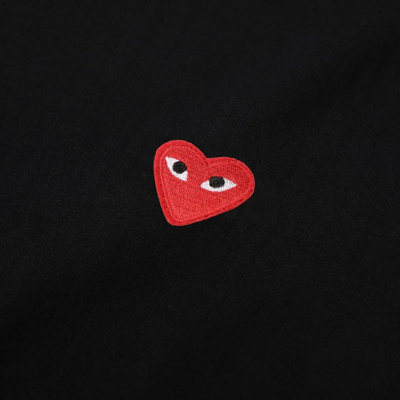 Camiseta "Play Basic" CDG Black