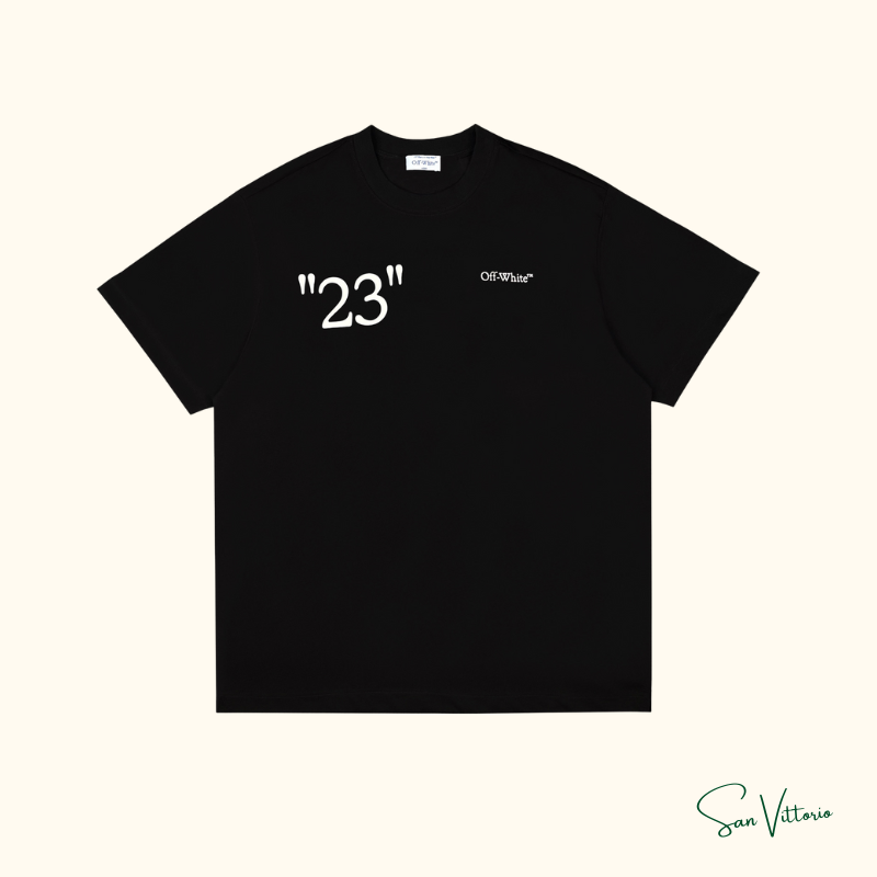 Camiseta "Arrows "23" Oversized Tee"  Off-White