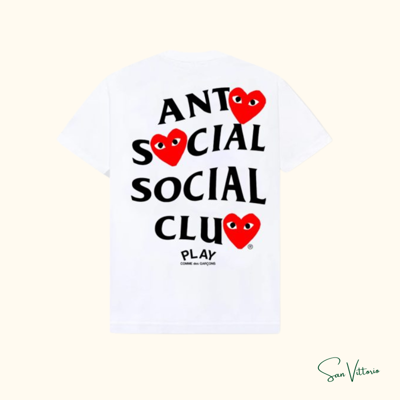 Camiseta  ASSC X COMME des GARCONS