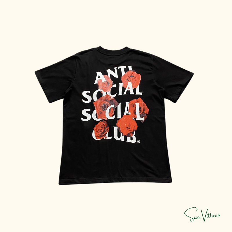 Camiseta  "Floral Rose" Anti Social Social Club