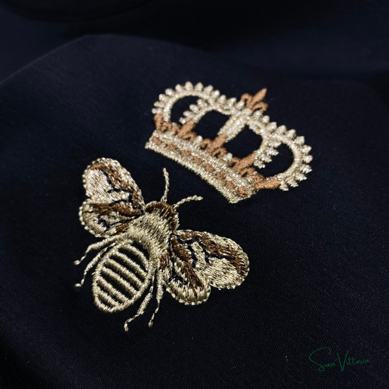 Camiseta "Bee Crown" Dolce & Gabbana