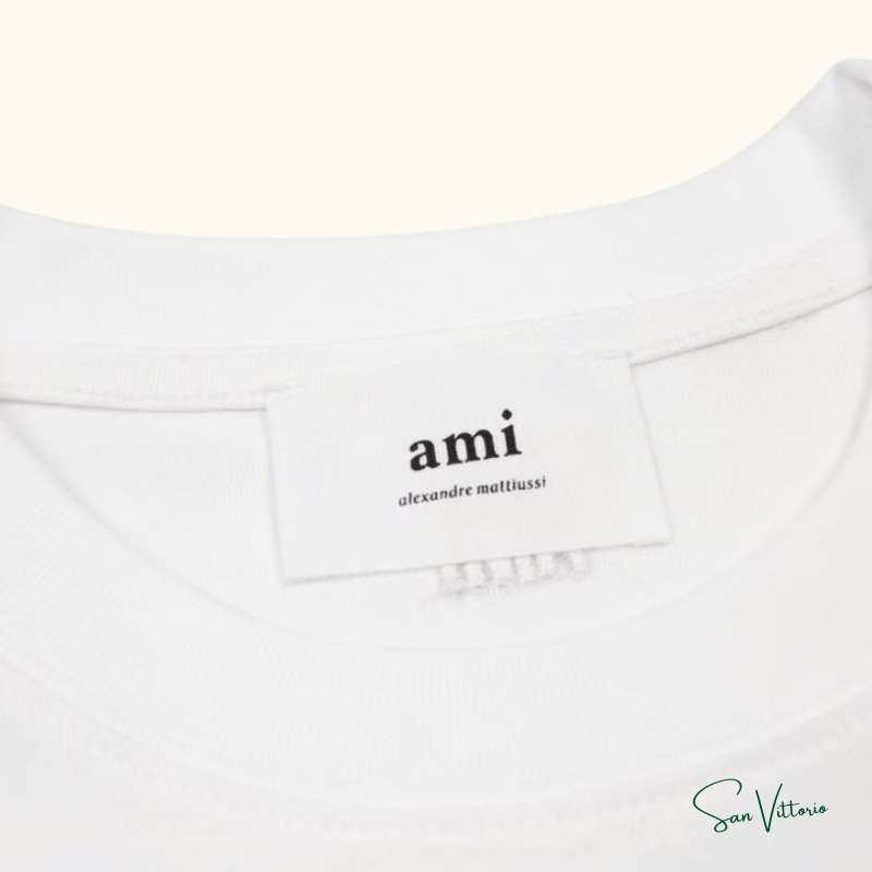 Camiseta "De Cour" AMI Paris