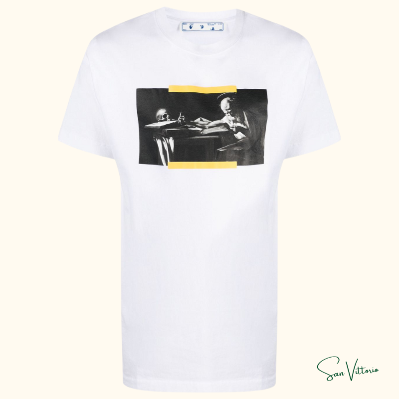 Camiseta  "Cotton Caravaggio" Off-White