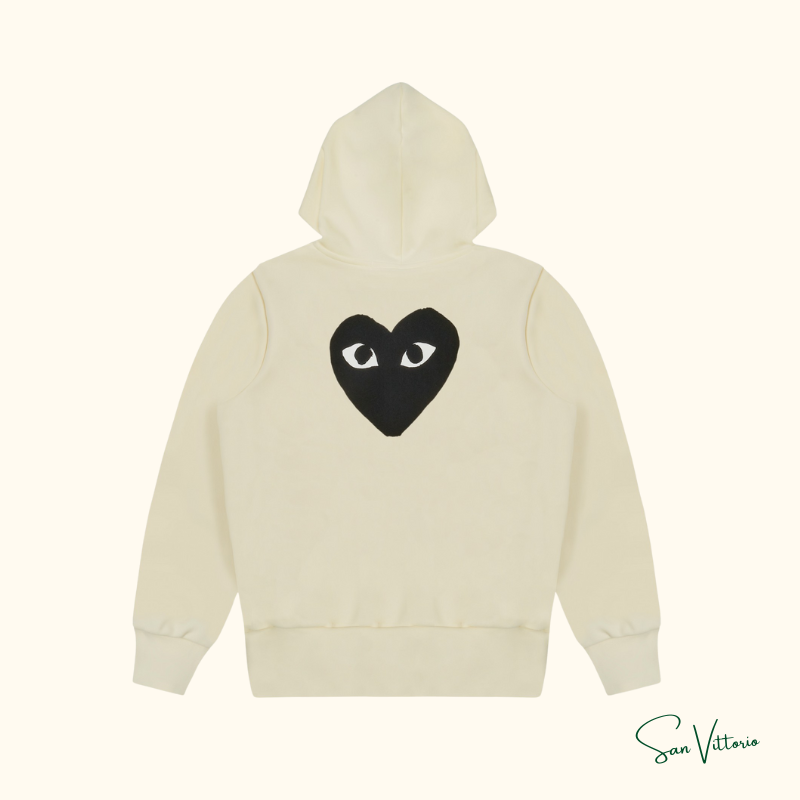 Moletom com Capuz "Big Heart" CDG