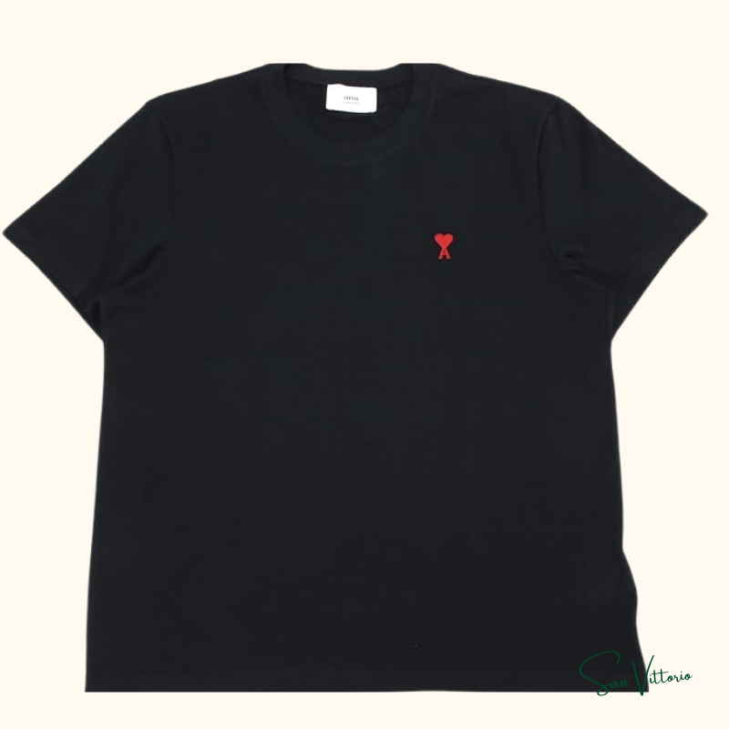 Camiseta "De Cour" AMI Paris