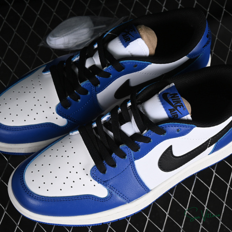 Tênis "Game Royal"  Air Jordan 1 Retro Low