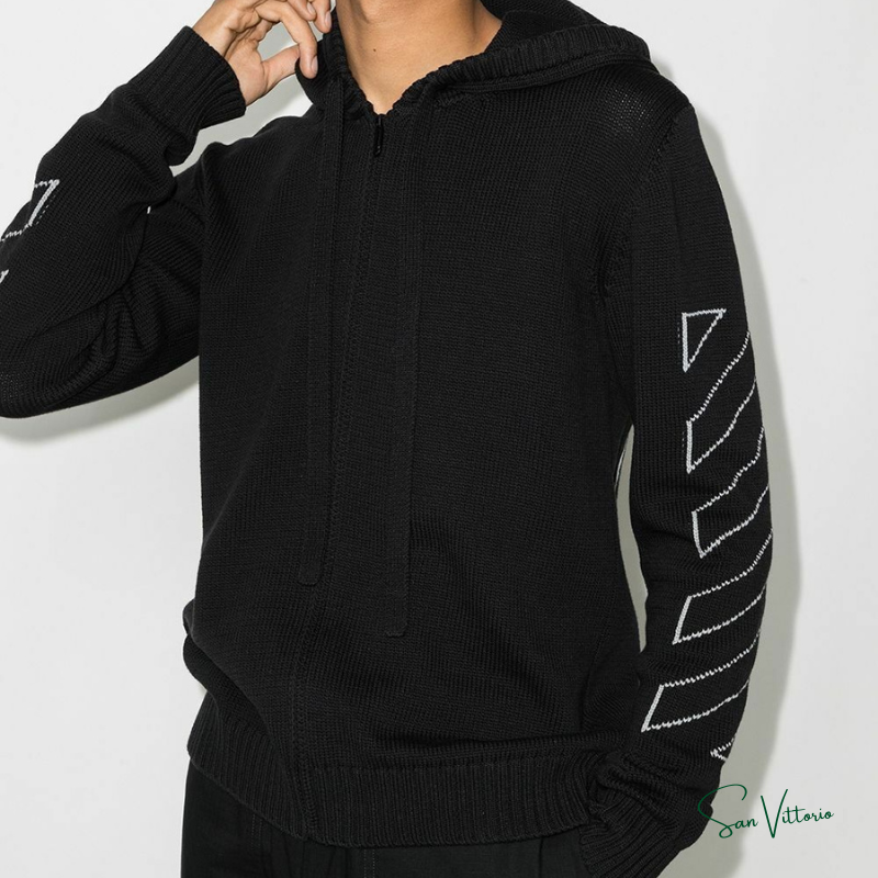 Moletom "Diagonal" Off-White