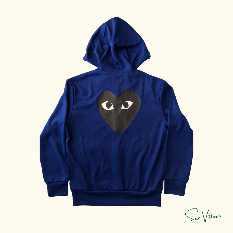 Moletom com Capuz "Big Heart" CDG