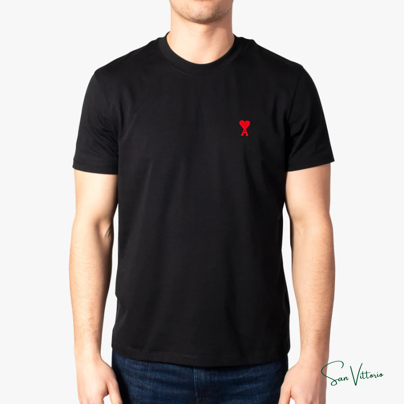 Camiseta "De Cour" AMI Paris